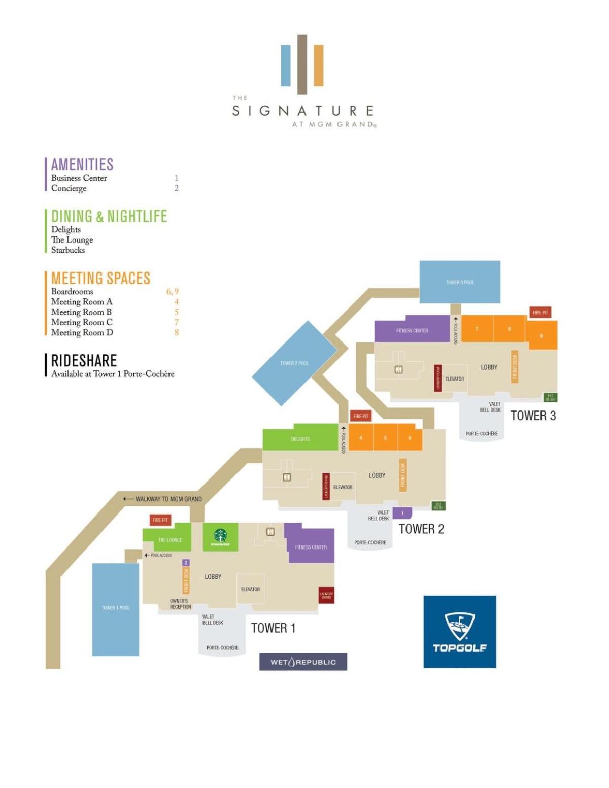 לאס וגאס Mgm Signature-11-604 Jacuzzi Studio מראה חיצוני תמונה